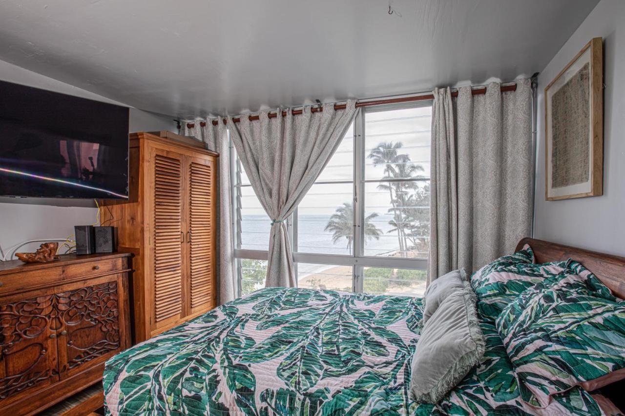 Hau'ula Breezy Beachfront Bali-Style Haven 180 Degree Oceanview מראה חיצוני תמונה
