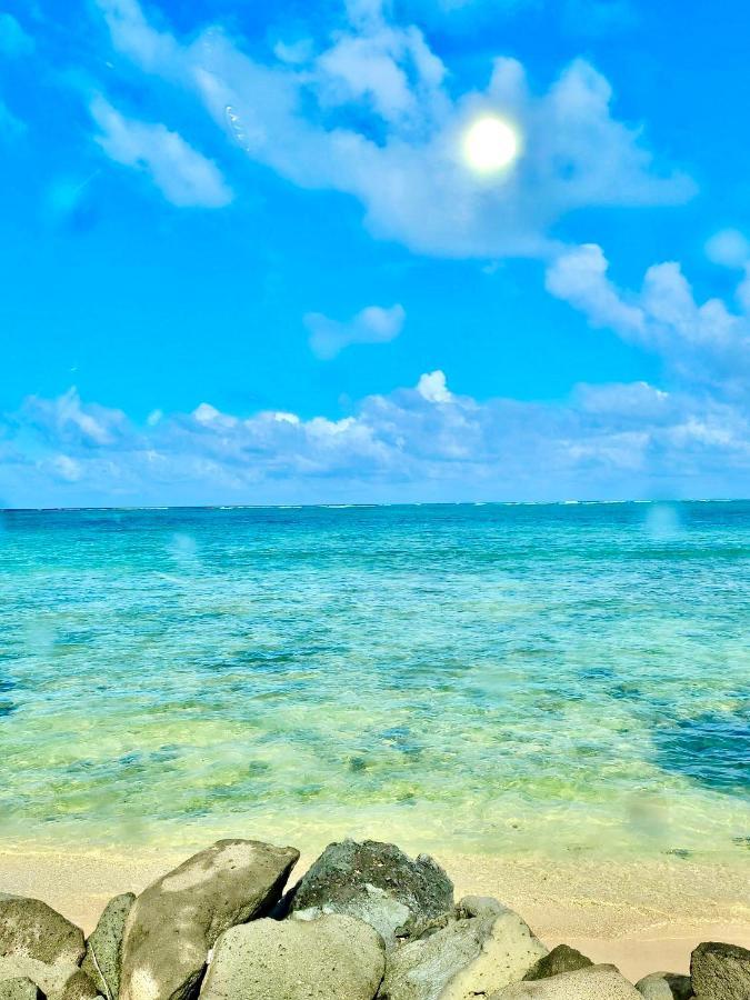 Hau'ula Breezy Beachfront Bali-Style Haven 180 Degree Oceanview מראה חיצוני תמונה